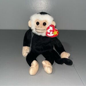 3/25$(Mix) Ty Mooch the Spider Monkey Beanie Baby 98/99 TAG ERRORS SPELLING NWT